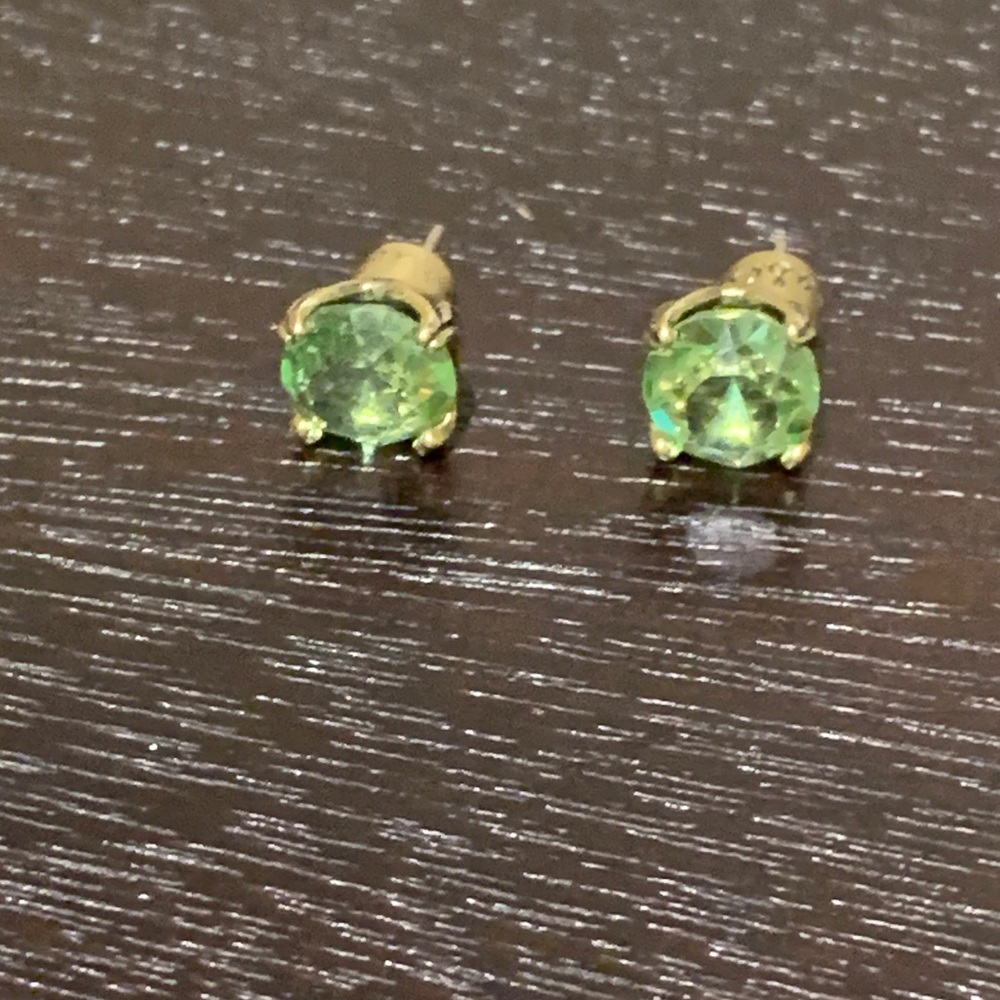Chloe + Isabel Peridot Birthstone Earrings